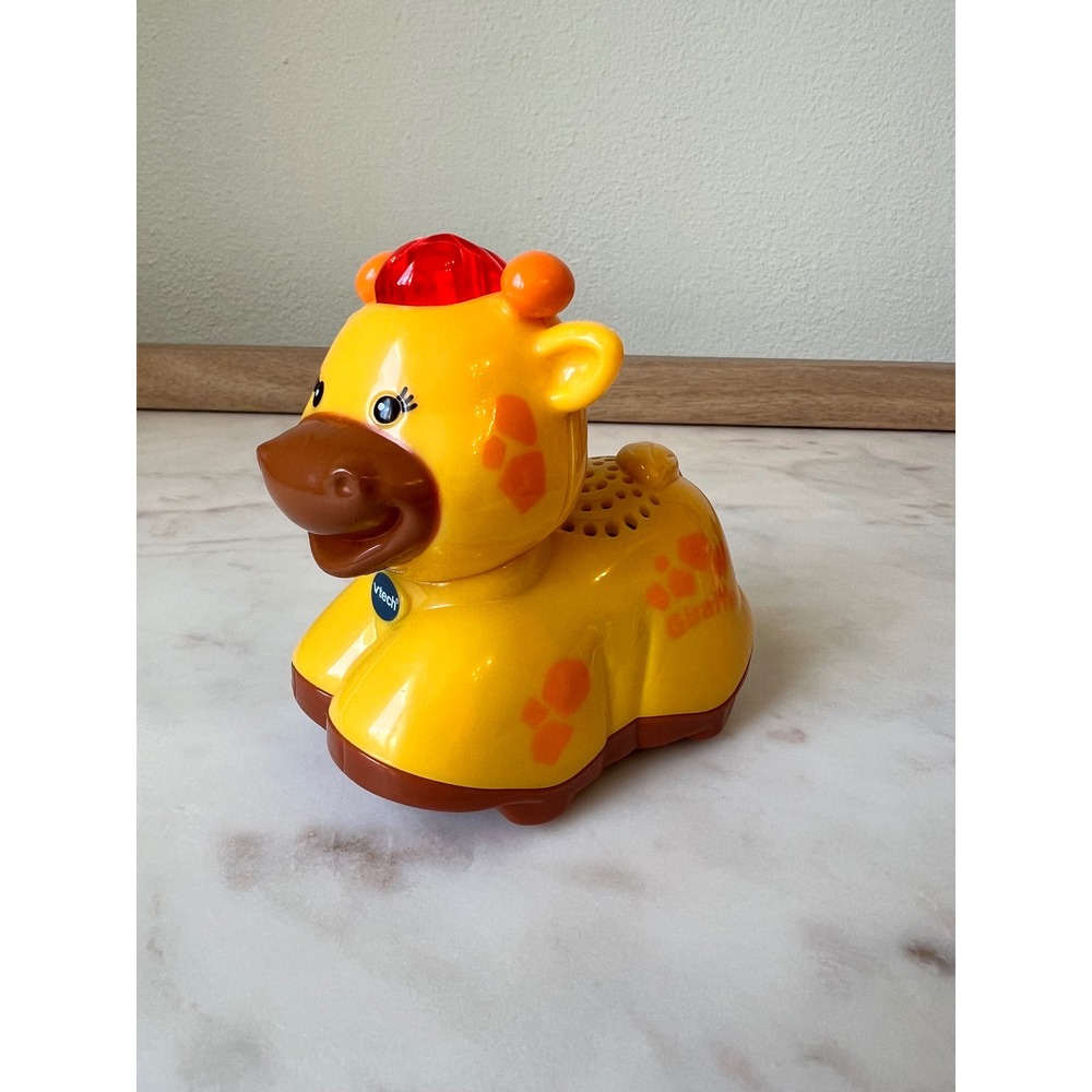VTech Go! Go! Smart Animals Georgia Giraffe Interactive Toy WORKS